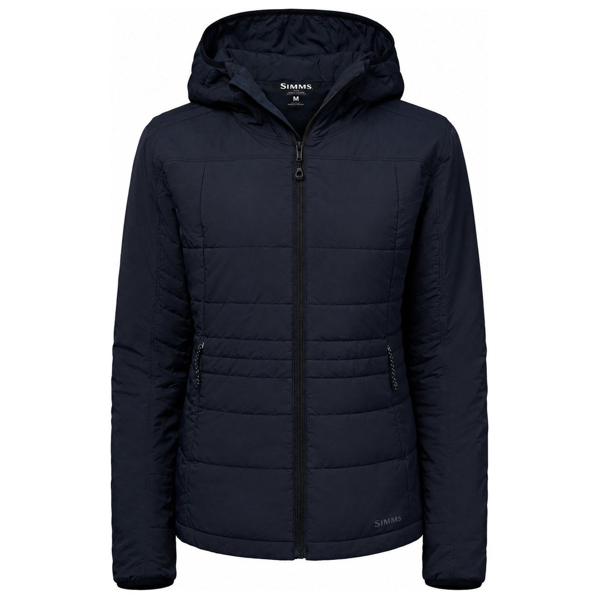 Simms Women's Fall Run Hooded Jacket Black Image 01