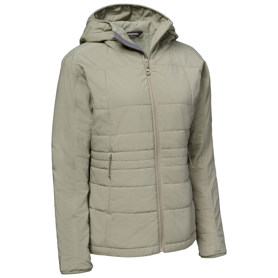 Simms Women's Fall Run Hooded Jacket Pale Pine Image 02