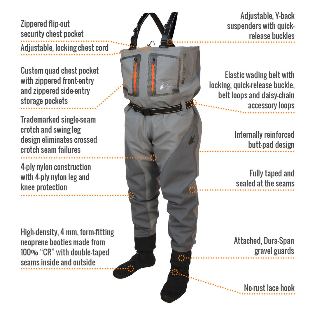 Frogg Toggs Pilot II Breathable Stockingfoot Chest Wader