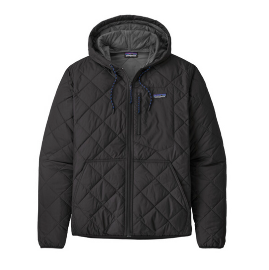 Patagonia Men's Diamond Quilted Bomber Hoody - Black