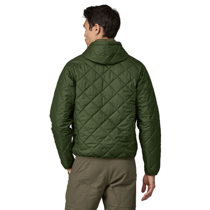 Patagonia Men's Diamond Quilted Bomber Hoody - Torrey Pine Green