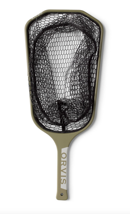 Orvis Wide-Mouth Hand Net - Dusty Olive