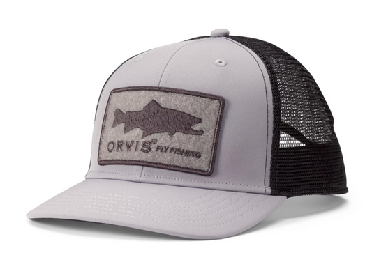 Orvis Covert Fish Series Trucker Hat - Titanium