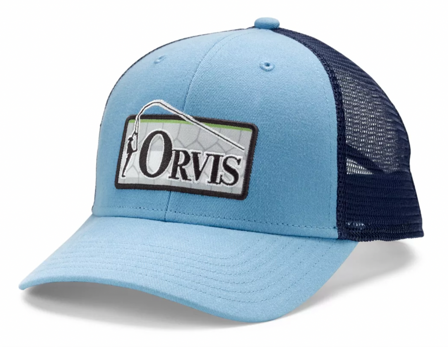 Orvis Bent Rod Badge Hat - Blue