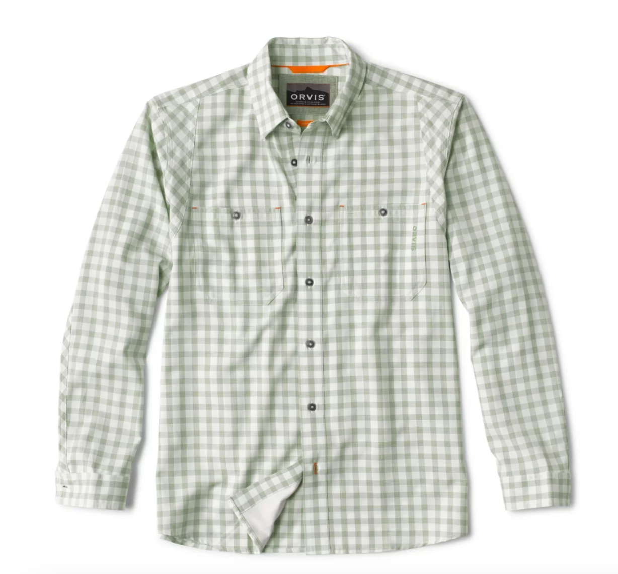 Orvis Tech Chambray Work Shirt - Regular - Mojito