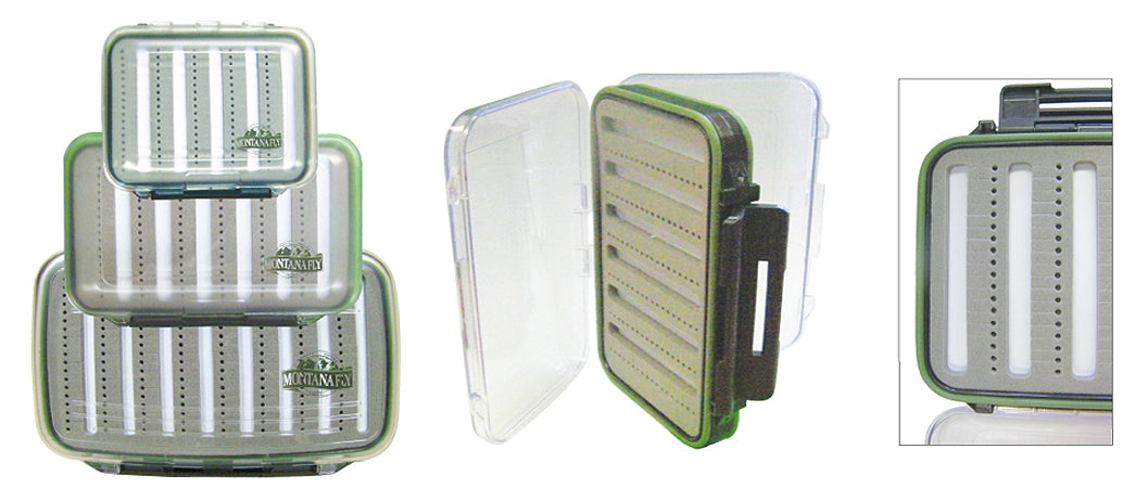 Montana Fly Company Fly Box - Waterproof - Olive - Lar | Ed's Fly Shop