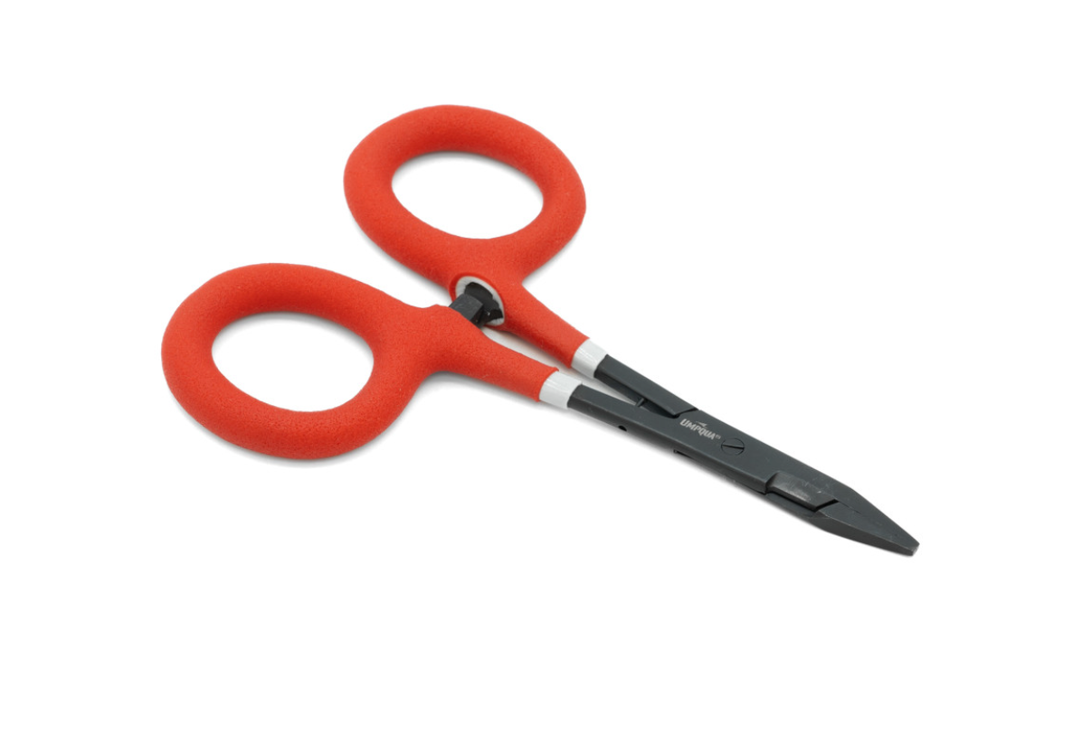 Umpqua Rivergrip PS Debarb Pliers - Red