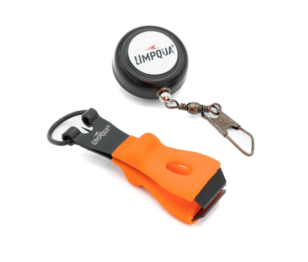 Umpqua Rivergrip PS Zinger/Nipper Combo - Hot Orange