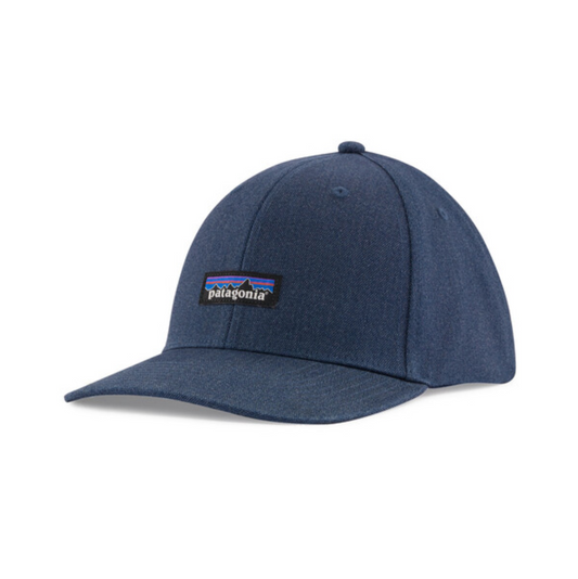 Patagonia Tin Shed Hat - P-6 Logo: Stone Blue