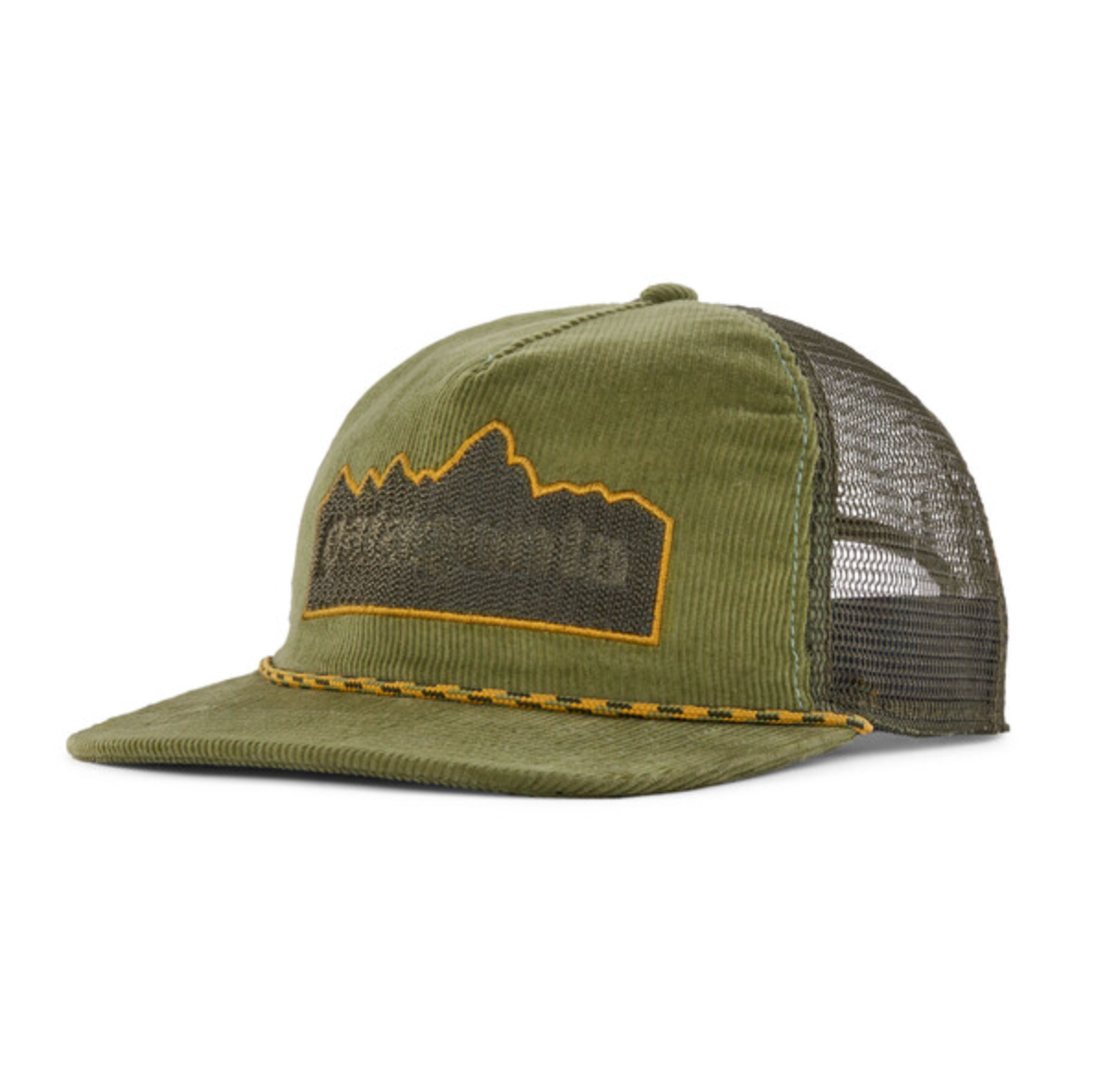 Patagonia Fly Catcher Hat - Fitz Roy Frame: Buckhorn Green