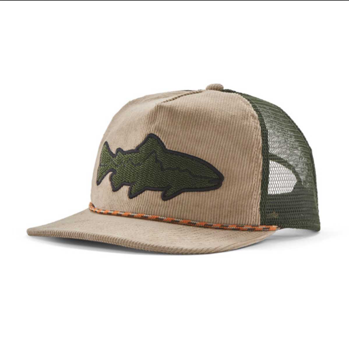 Patagonia Fly Catcher Hat - Fitz Roy Trout: Seabird Grey