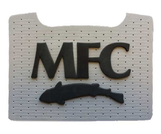 Montana Fly Company Boat Box Foam Patch - Grey with Black Logo