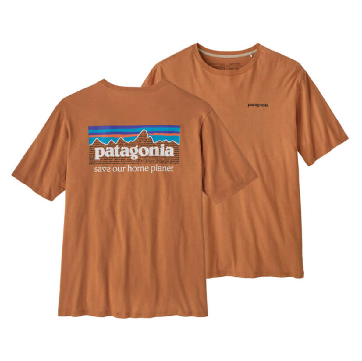 Patagonia Men's P-6 Mission Organic T-Shirt - Sandhill Rust