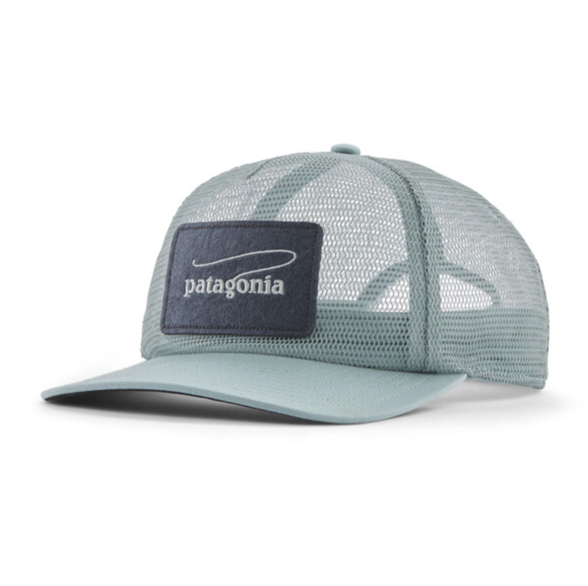 Patagonia Breezefarer Cap - Casting Logo: Thermal Blue