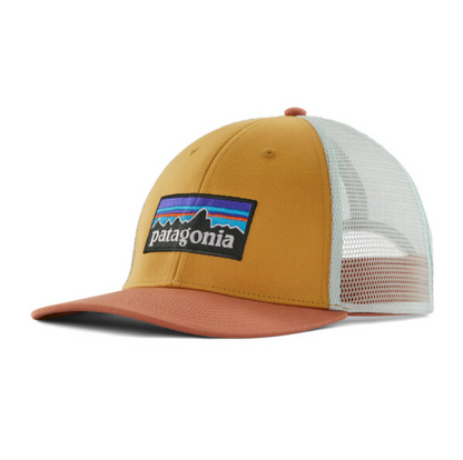 Patagonia P-6 Logo LoPro Trucker Hat - Pufferfish Gold