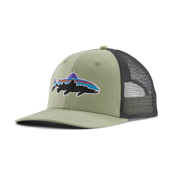 Patagonia Fitz Roy Trout Trucker Hat - Salvia Green