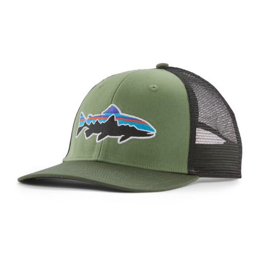 Patagonia Fitz Roy Trout Trucker Hat - Terrain Green