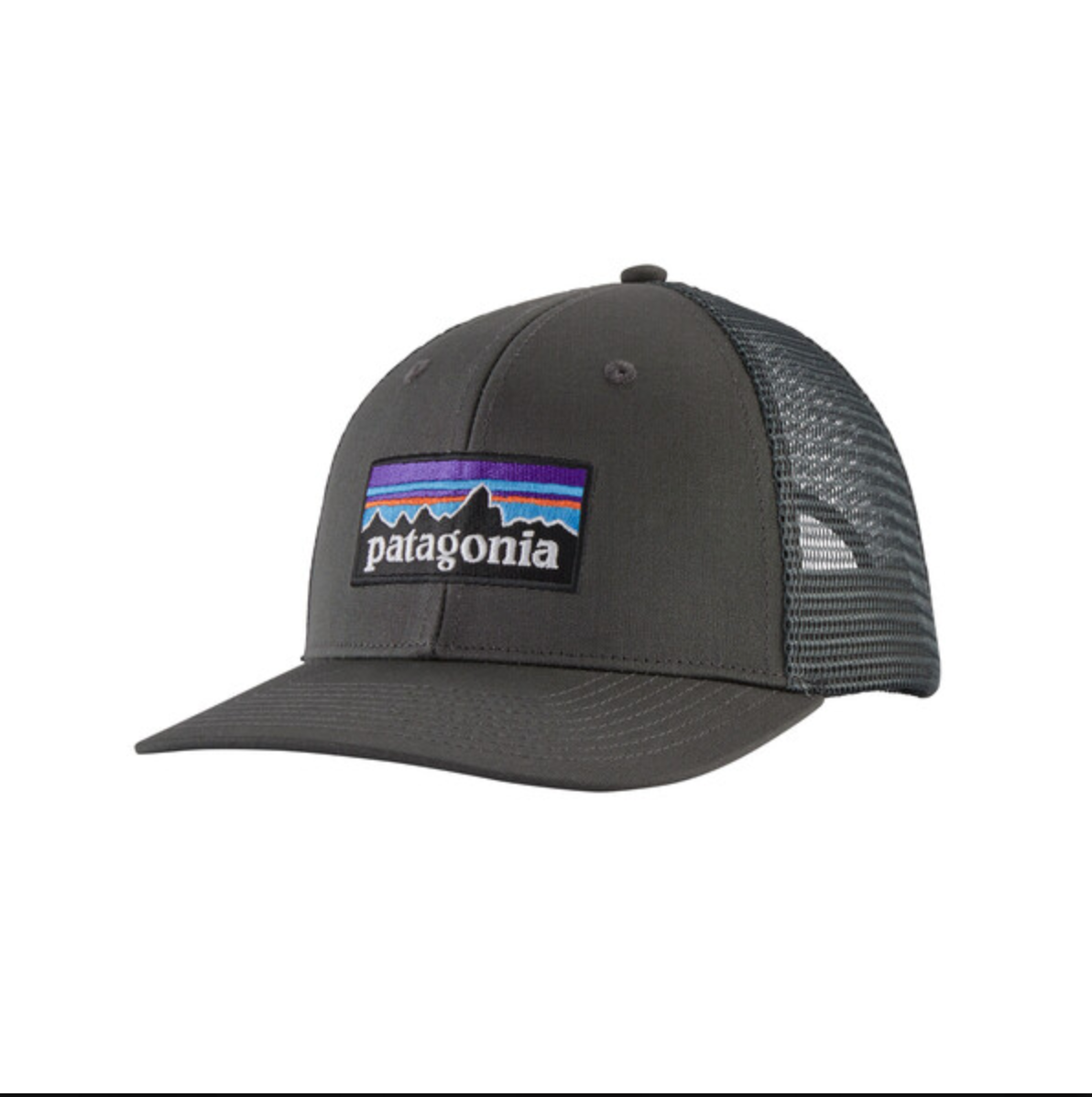 Patagonia P-6 Logo Trucker Hat - Forge Grey