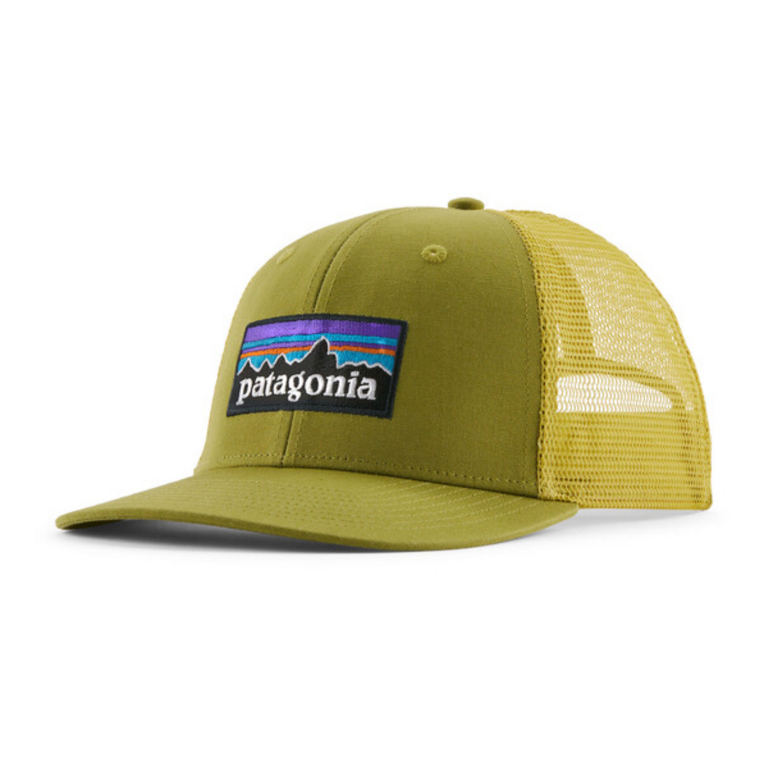 Patagonia P-6 Logo Trucker Hat - Graze Green