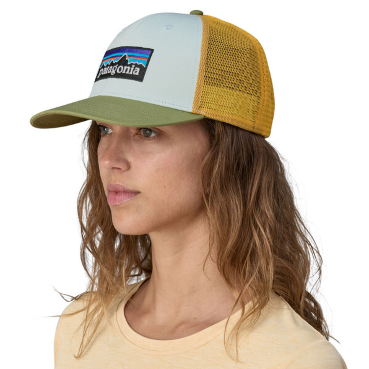 Patagonia P-6 Logo Trucker Hat - Wispy Green