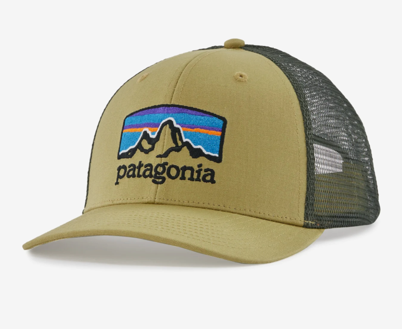 Patagonia Fitz Roy Horizons Trucker Hat -  Moray Khaki