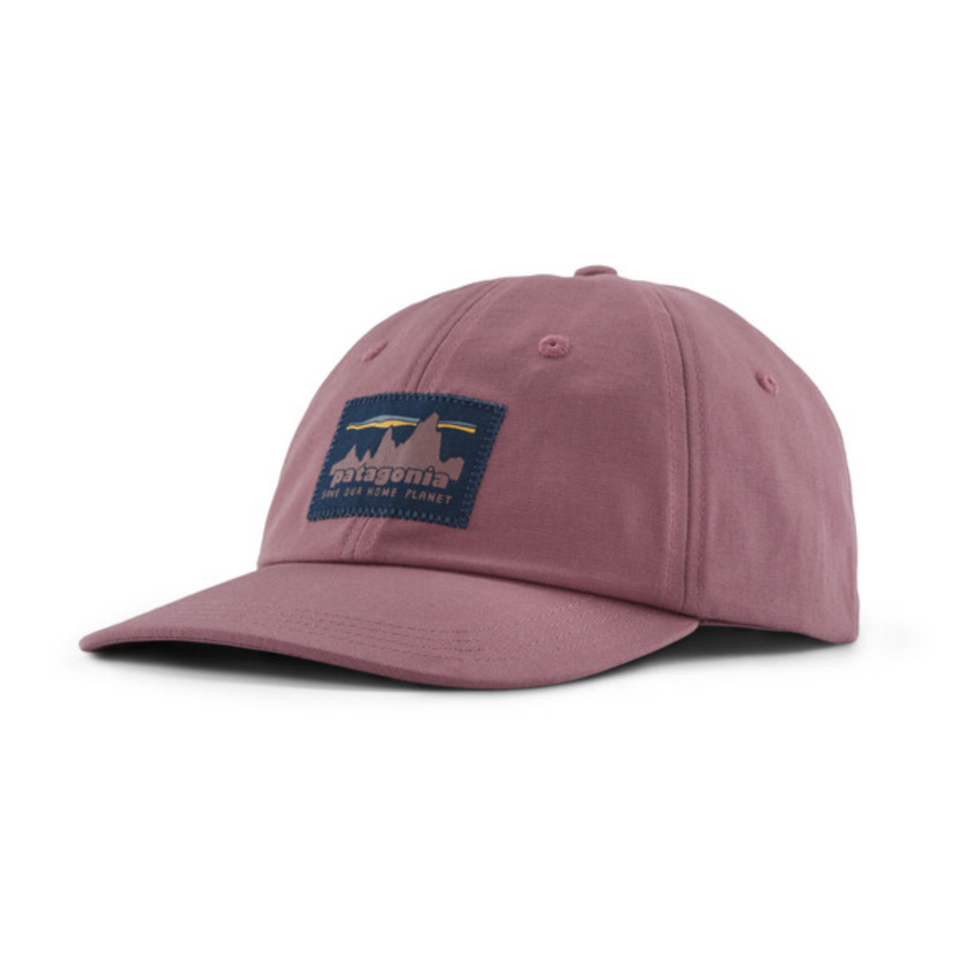 Patagonia P-6 Label Trad Cap - Evening Mauve