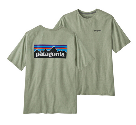 Patagonia Men's P-6 Logo Responsibili-Tee - Salvia Green