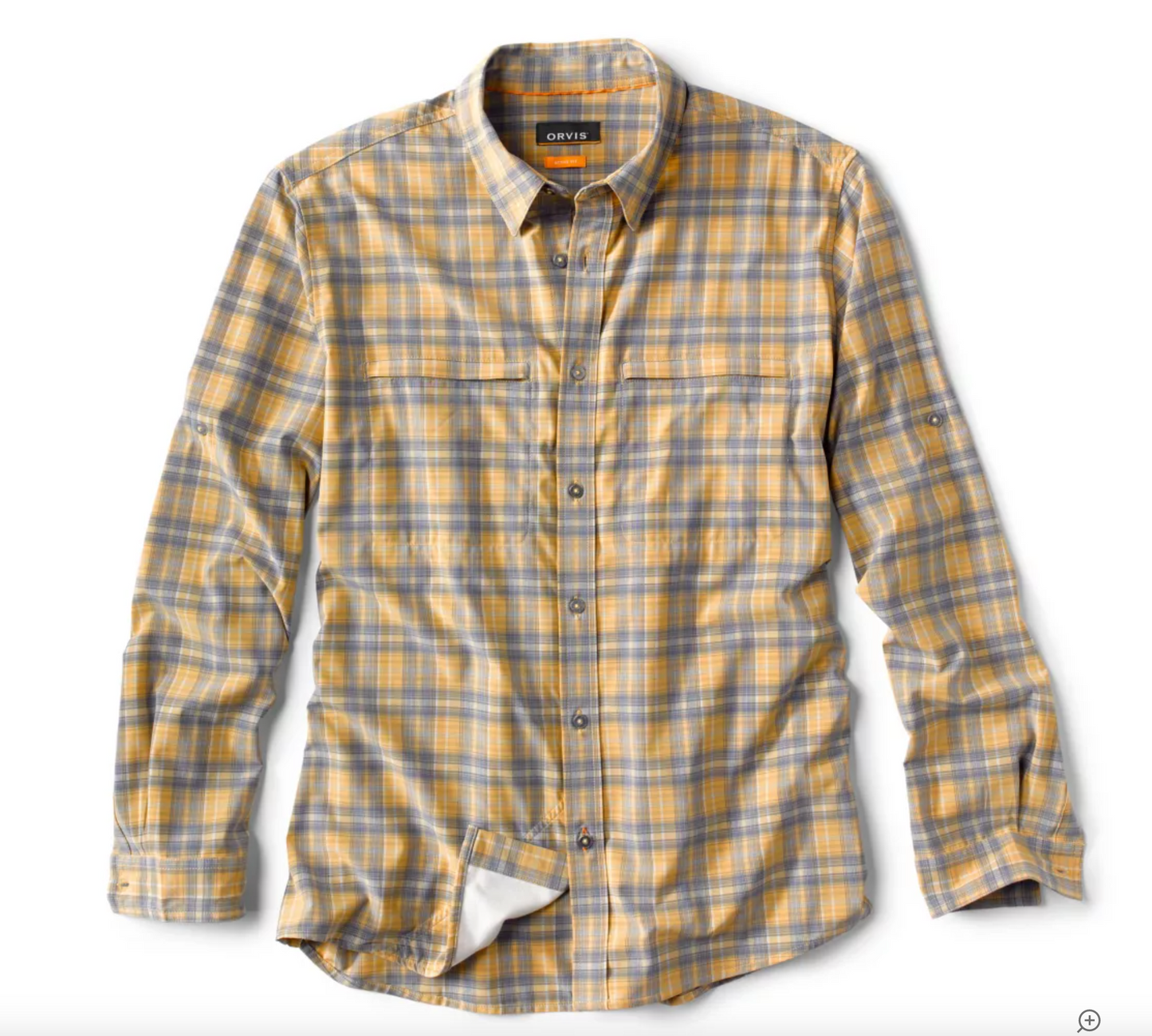 Orvis Stonefly Stretch Long-Sleeved Shirt - Ochre