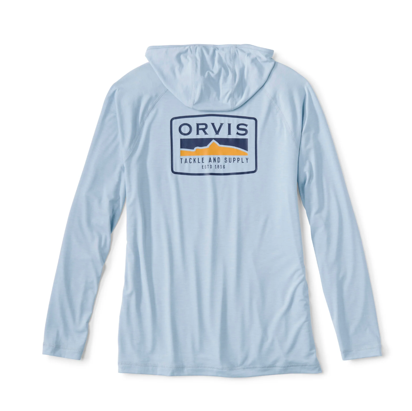 Orvis DriCast Logo Hoodie - Blue Fog