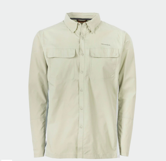 Grundens Binnacle Long Sleeve Shirt - Tea