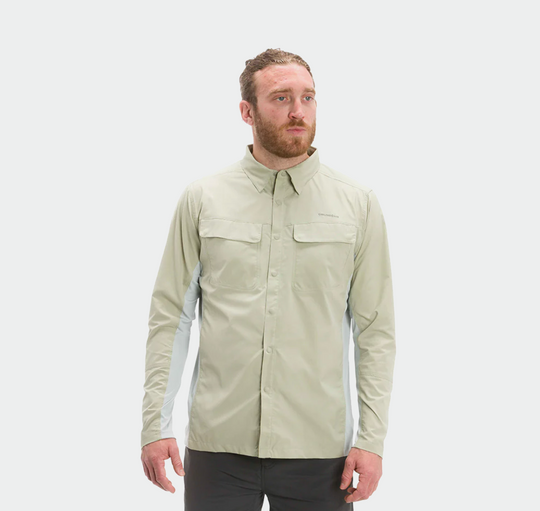 Grundens Binnacle Long Sleeve Shirt - Tea