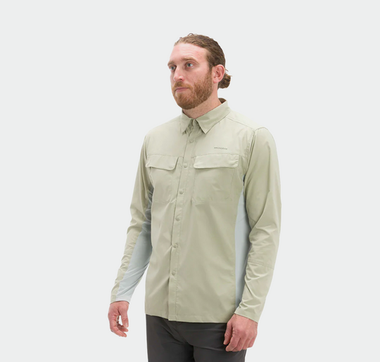 Grundens Binnacle Long Sleeve Shirt - Tea