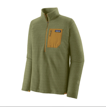 Patagonia Men's R1 Air Zip-Neck - Buckhorn Green