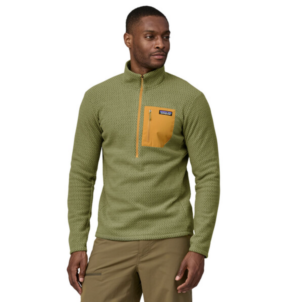 Patagonia Men's R1 Air Zip-Neck - Buckhorn Green