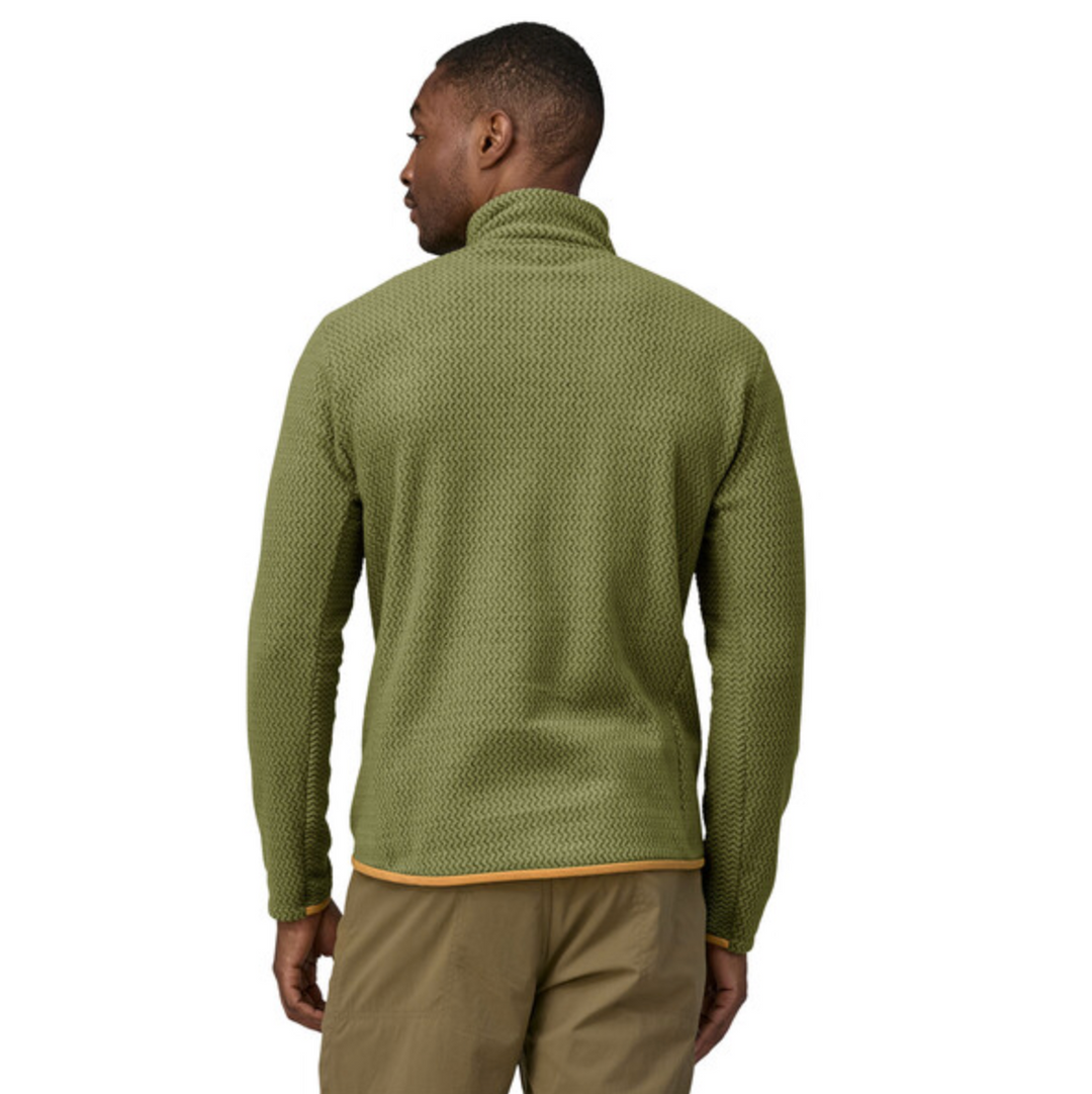Patagonia Men's R1 Air Zip-Neck - Buckhorn Green Sale