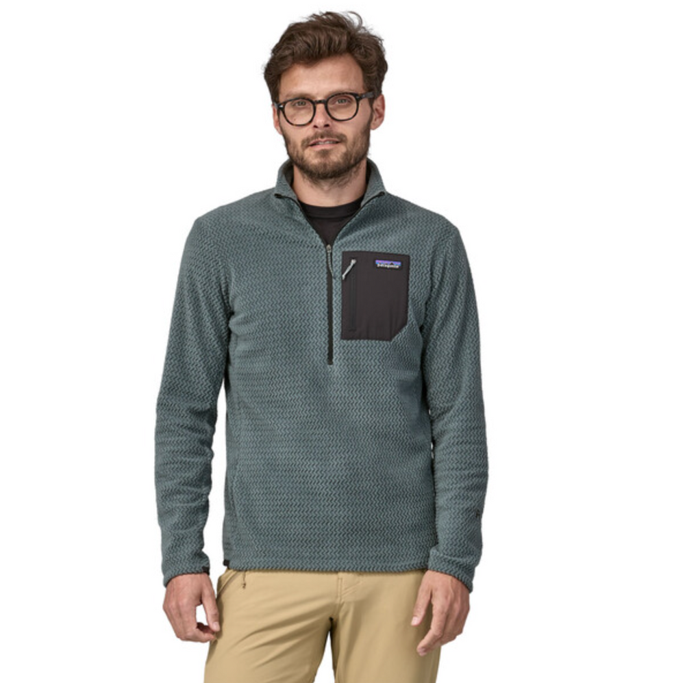 Patagonia Men's R1 Air Zip-Neck - Nouveau Green