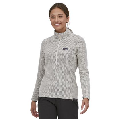 Patagonia Women's R1 Air Zip-Neck - Wool White