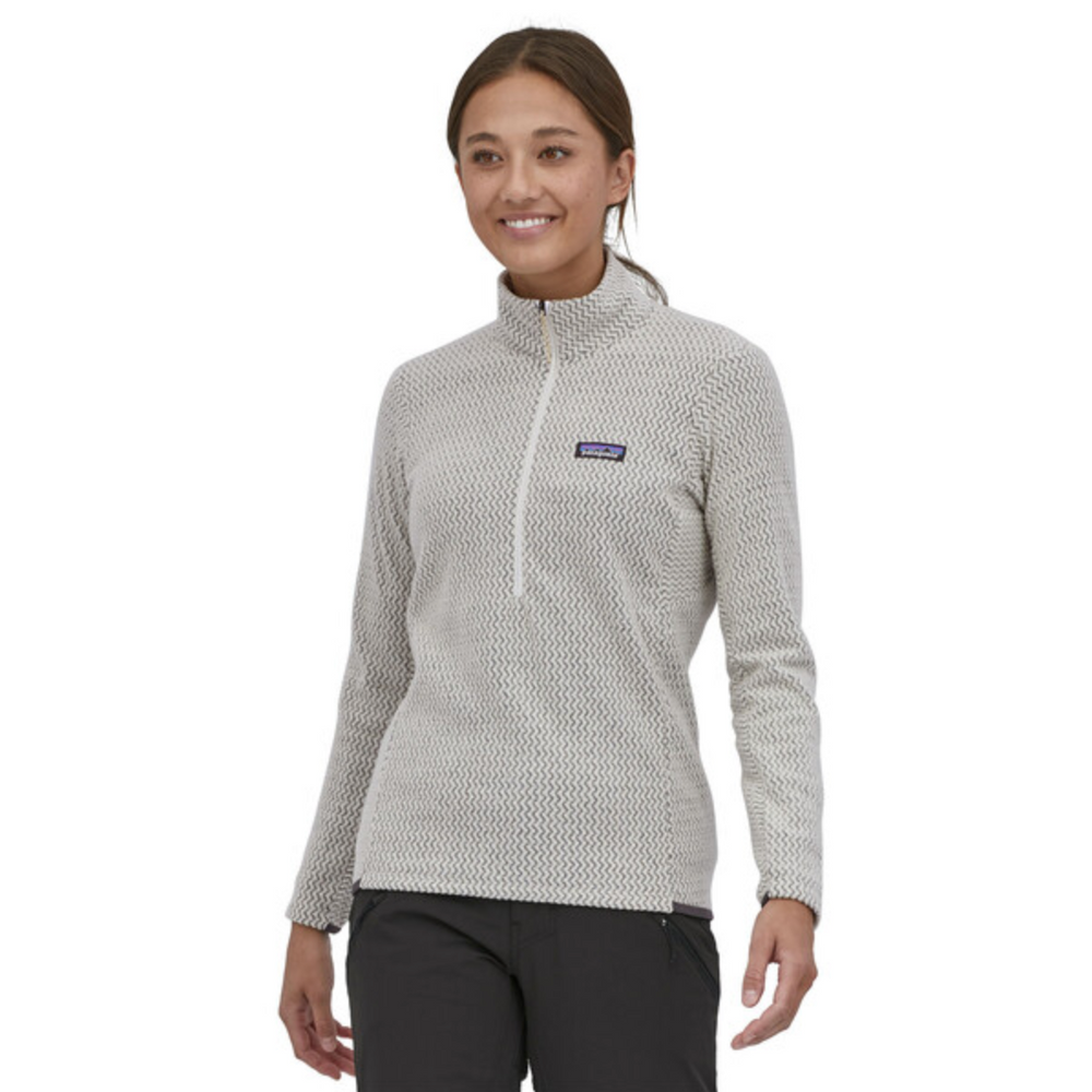 Patagonia Women's R1 Air Zip-Neck - Wool White Sale