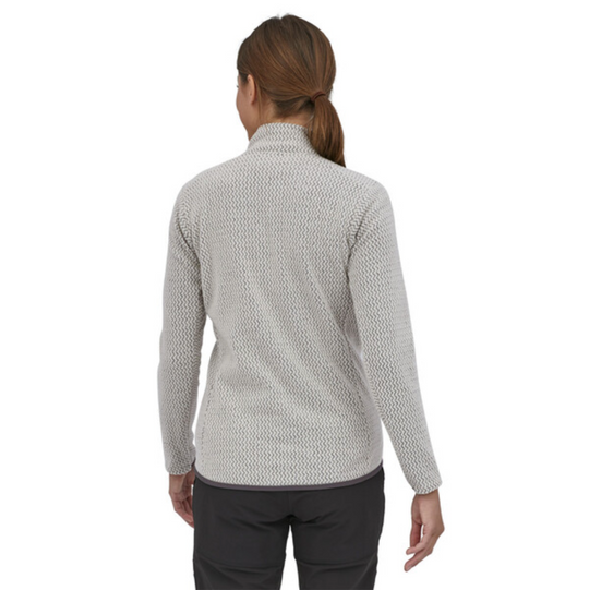 Patagonia Women's R1 Air Zip-Neck - Wool White Sale