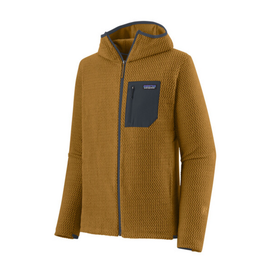 Patagonia Men's R1 Air Full-Zip Hoody - Raptor Brown