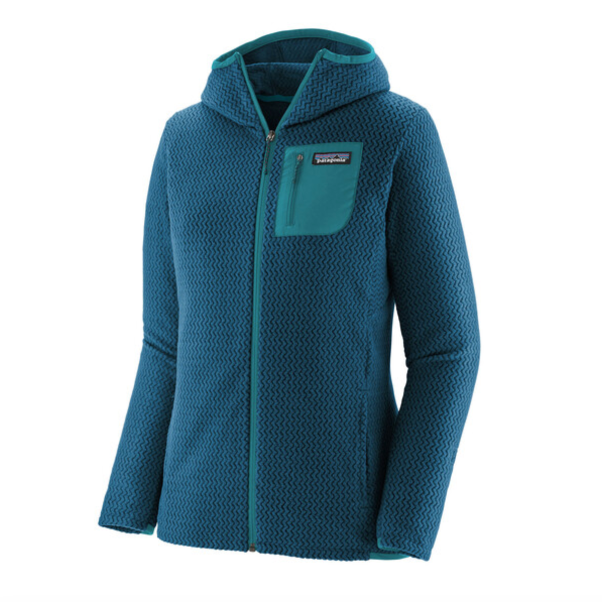 Patagonia Women's R1 Air Full-Zip Hoody - Lagom Blue