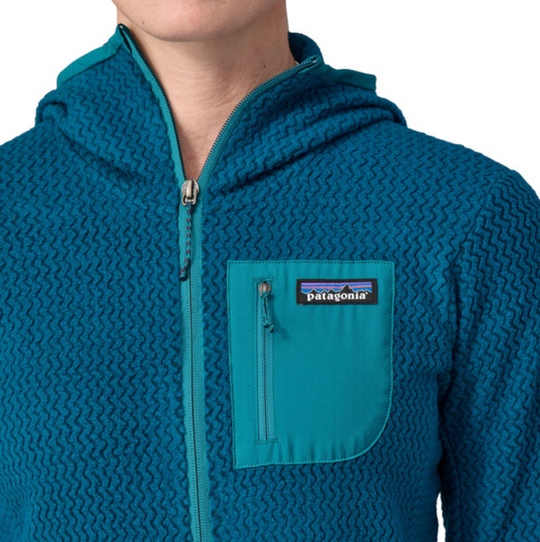 Patagonia Women's R1 Air Full-Zip Hoody - Lagom Blue