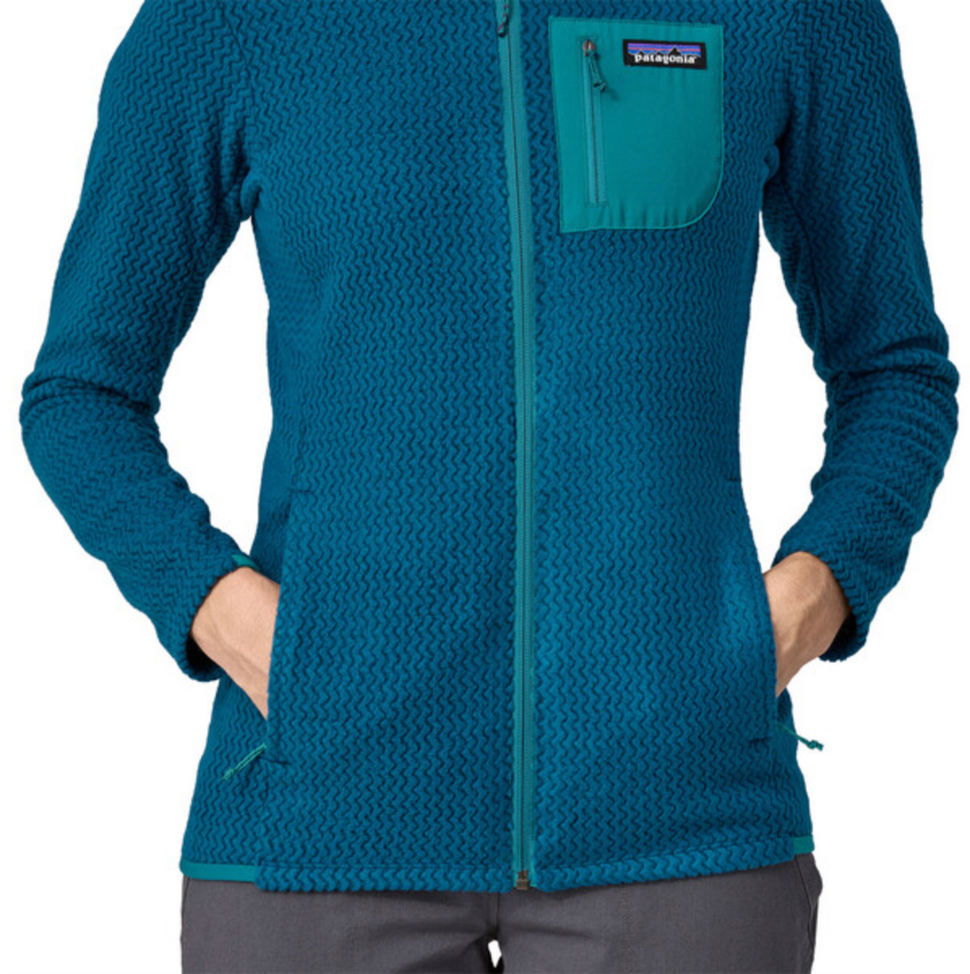 Patagonia Women's R1 Air Full-Zip Hoody - Lagom Blue