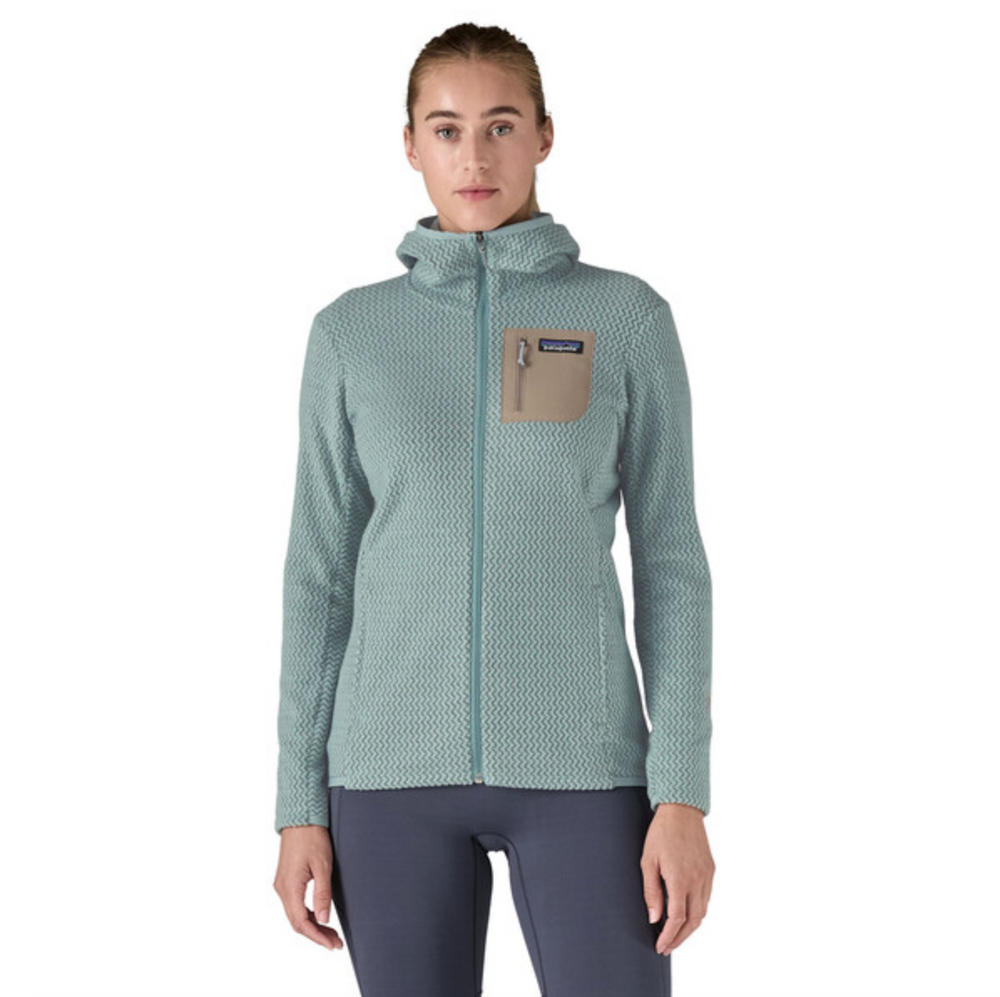 Patagonia Women's R1 Air Full-Zip Hoody - Thermal Blue Sale