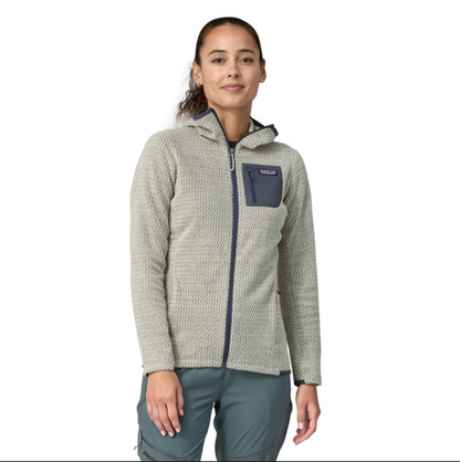 Patagonia Women's R1 Air Full-Zip Hoody - Wool White