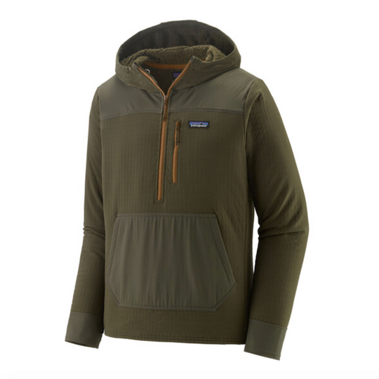 Patagonia Men's R2 TechFace Pullover - Pine Needle Green