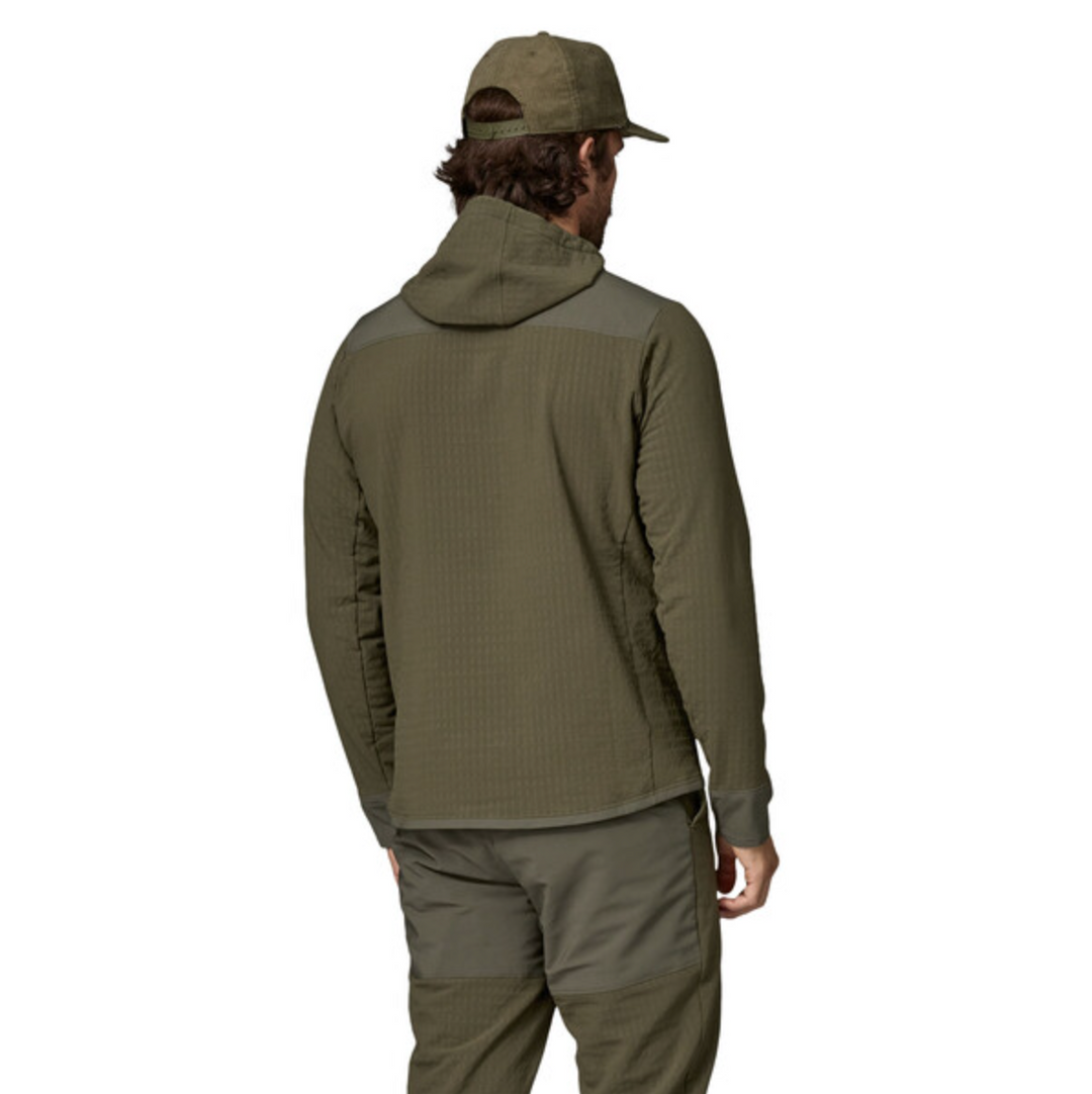 Patagonia Men's R2 TechFace Pullover - Pine Needle Green