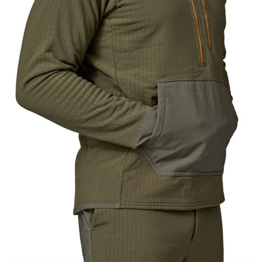 Patagonia Men's R2 TechFace Pullover - Pine Needle Green Sale
