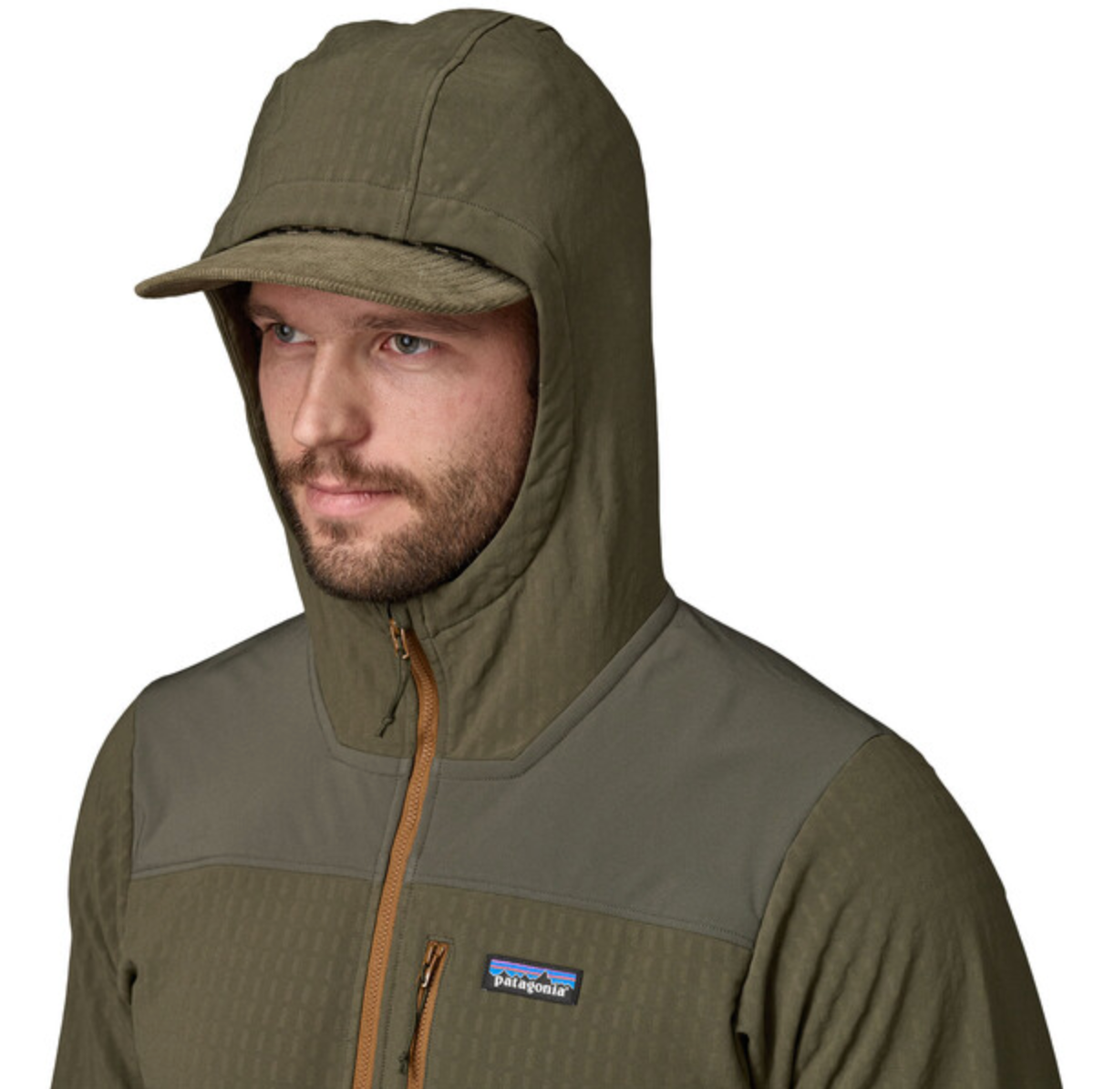 Patagonia Men's R2 TechFace Pullover - Pine Needle Green