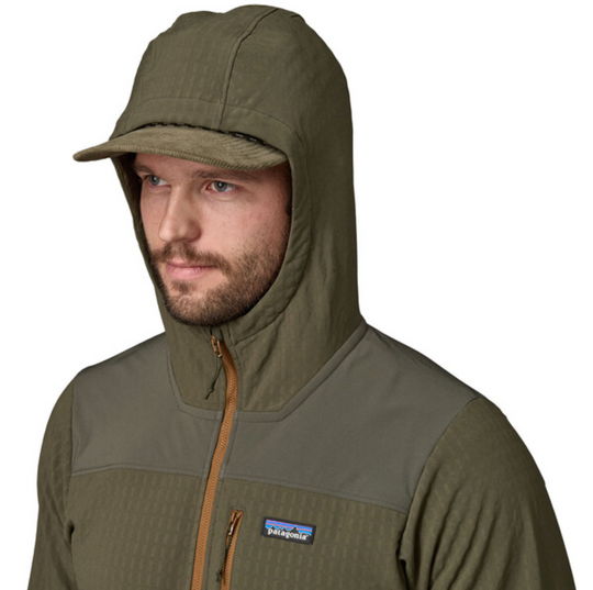 Patagonia Men's R2 TechFace Pullover - Pine Needle Green Sale